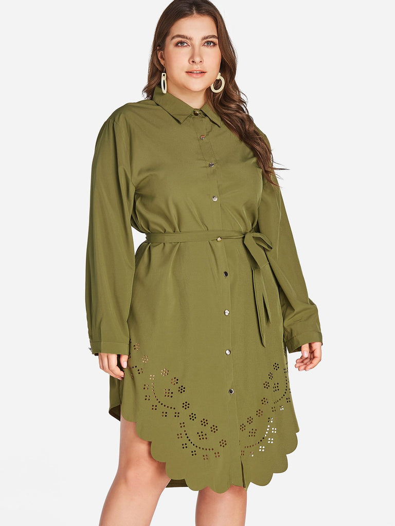 Plus Size Long Fitted Dresses