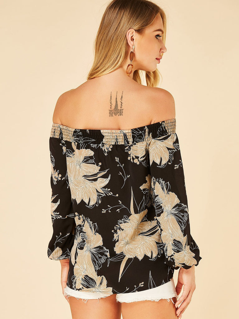 Ladies Long Sleeve Blouses