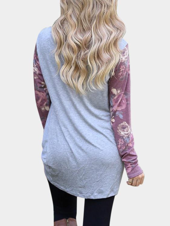 Womens Grey T-Shirts