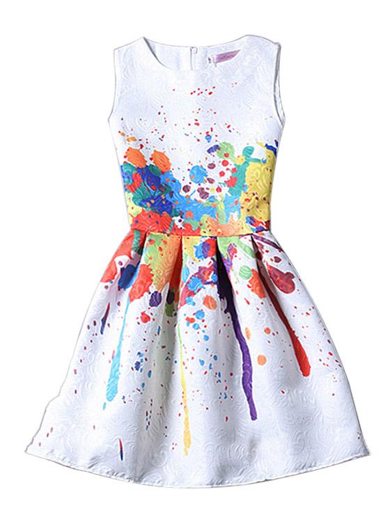 Womens Sleeveless Mini Dress