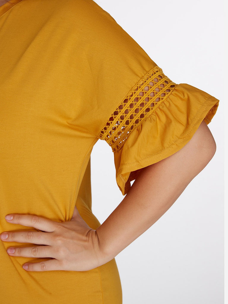 Ladies Half Sleeve Plus Size Dresses
