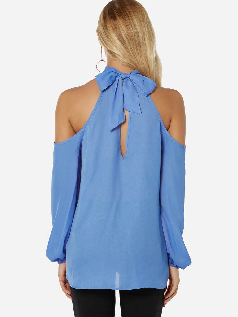 Womens Blue Blouses