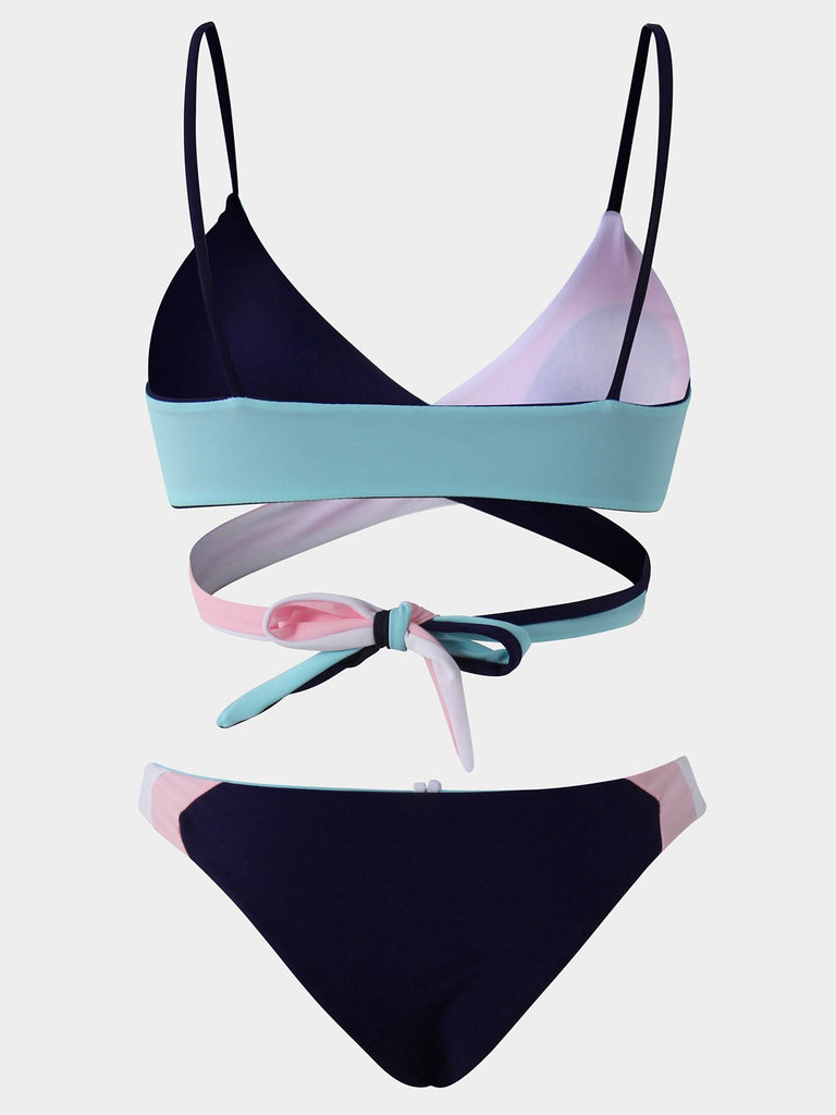 Womens Blue Bikinis