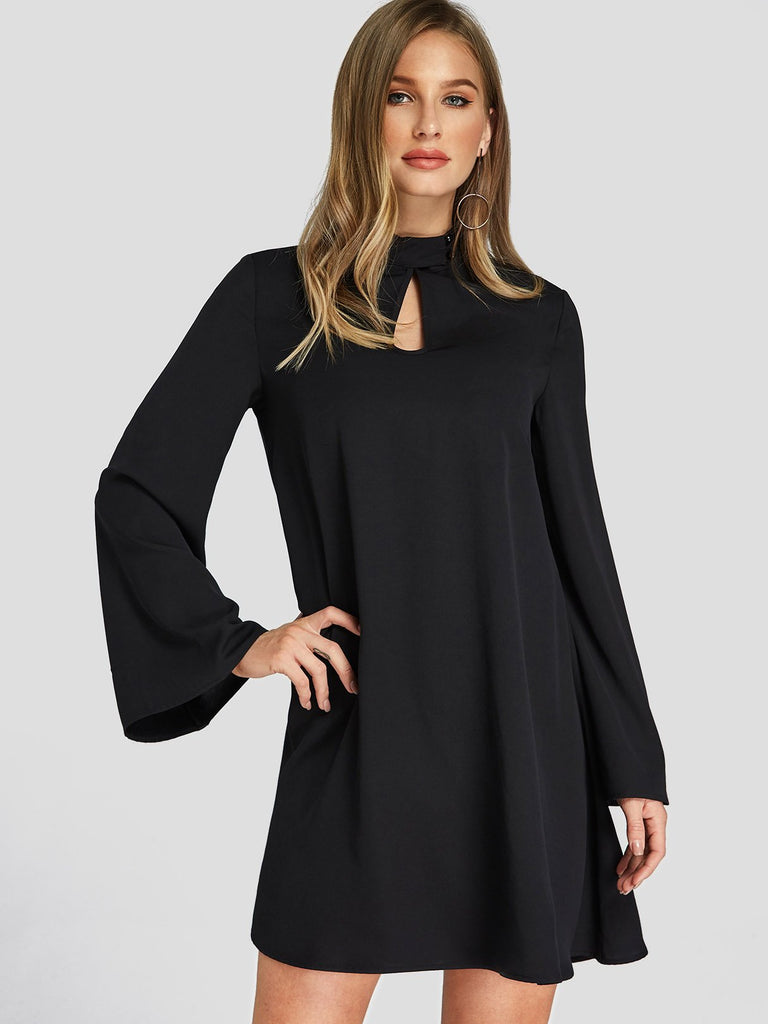 Ladies Long Sleeve Casual Dresses