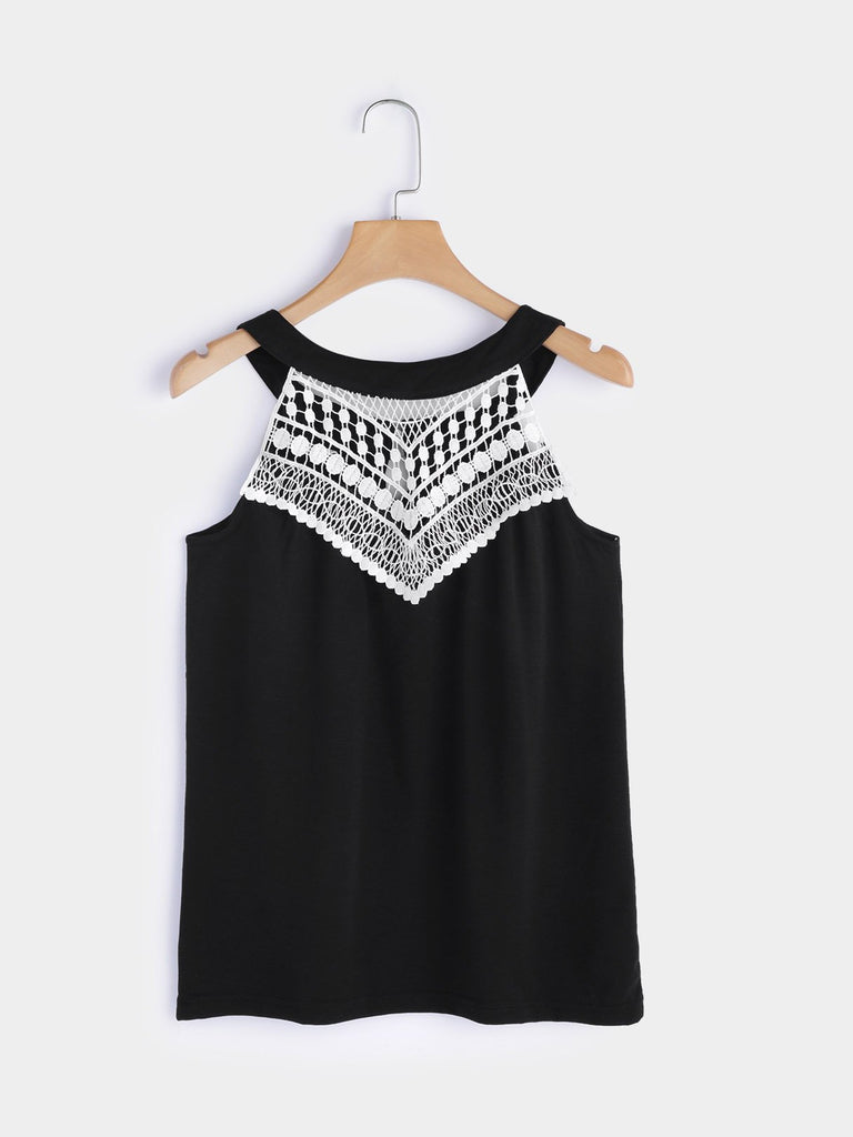 Lace Sleeveless Camis