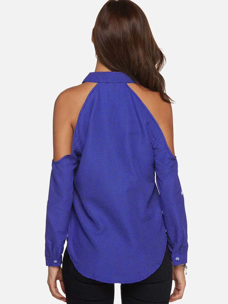 Womens Blue Blouses