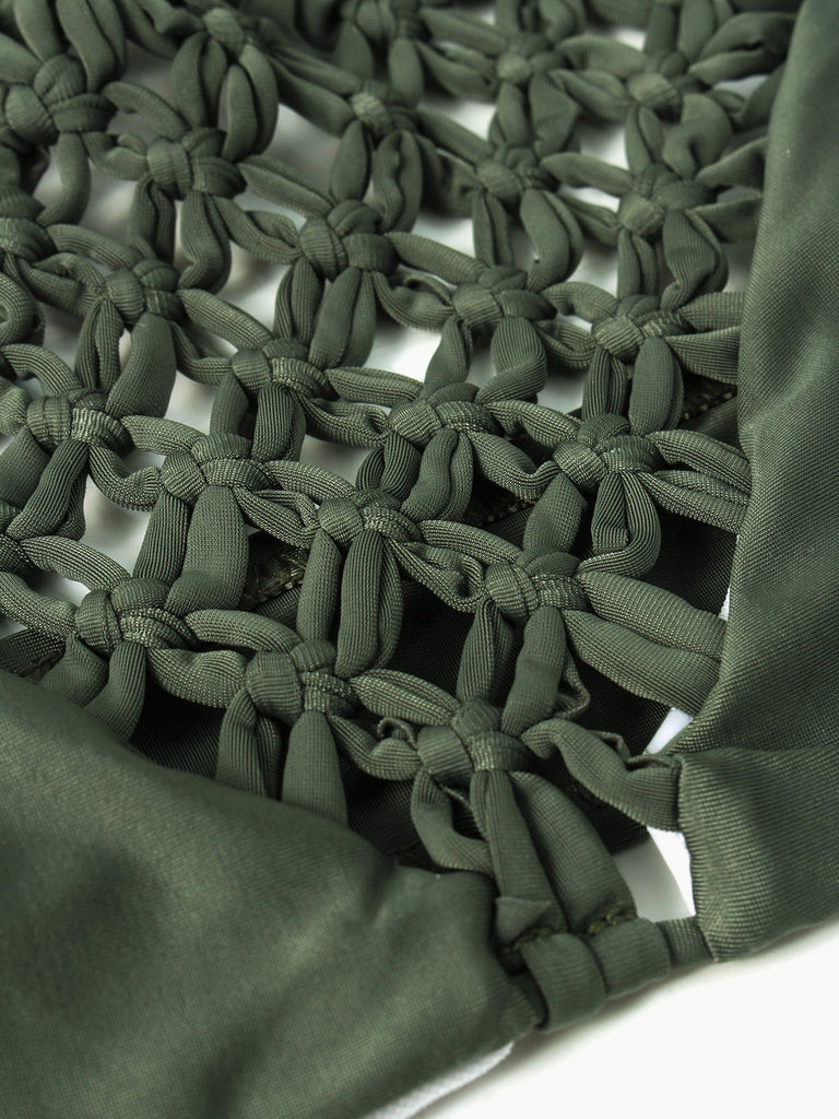 Ladies Army Green Bikinis