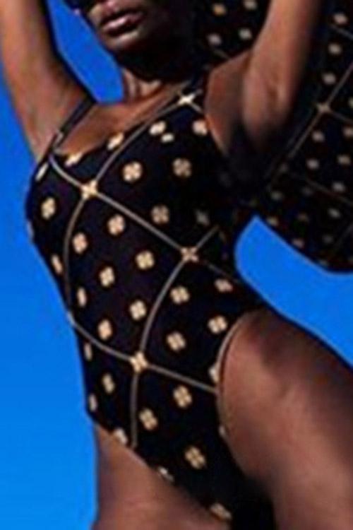 Womens Sleeveless Two Piece Bikinis