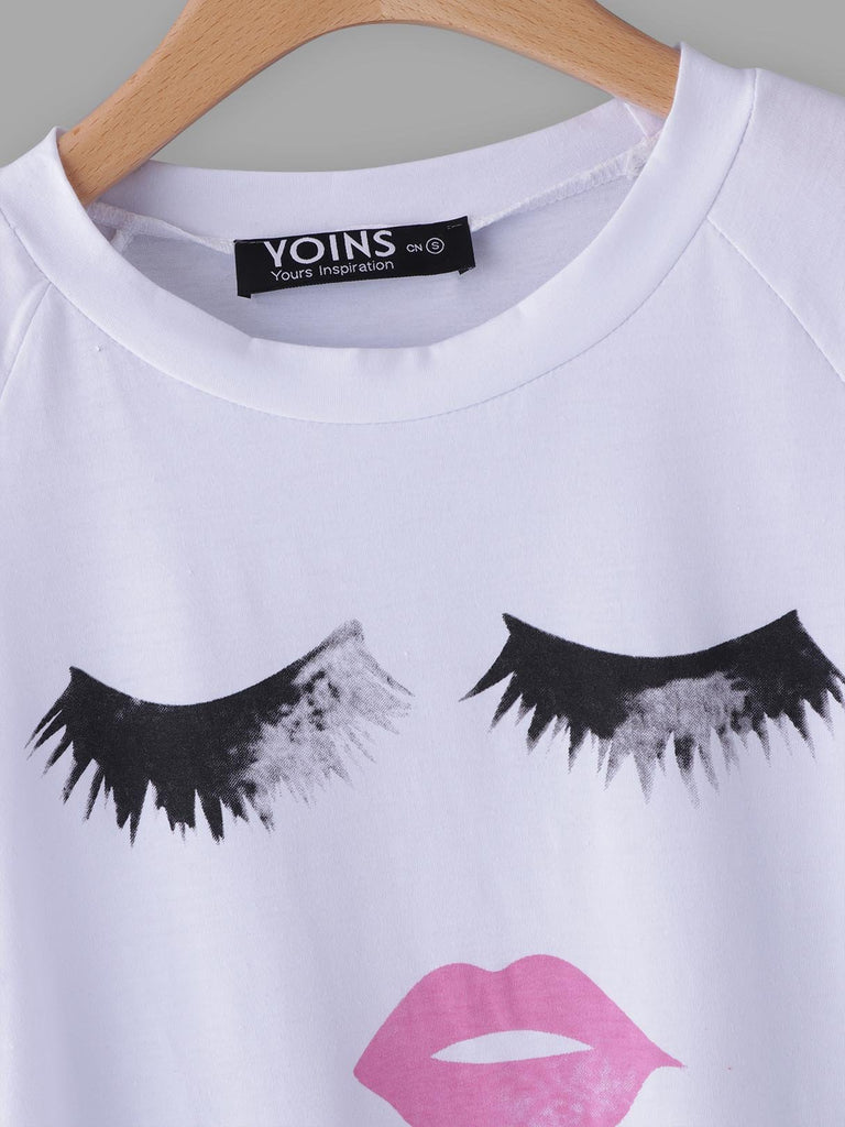 Ladies White T-Shirts