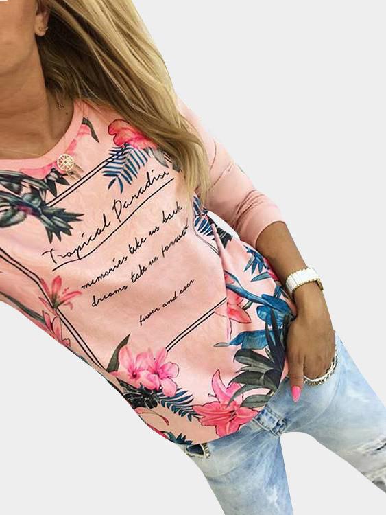 Womens Pink T-Shirts