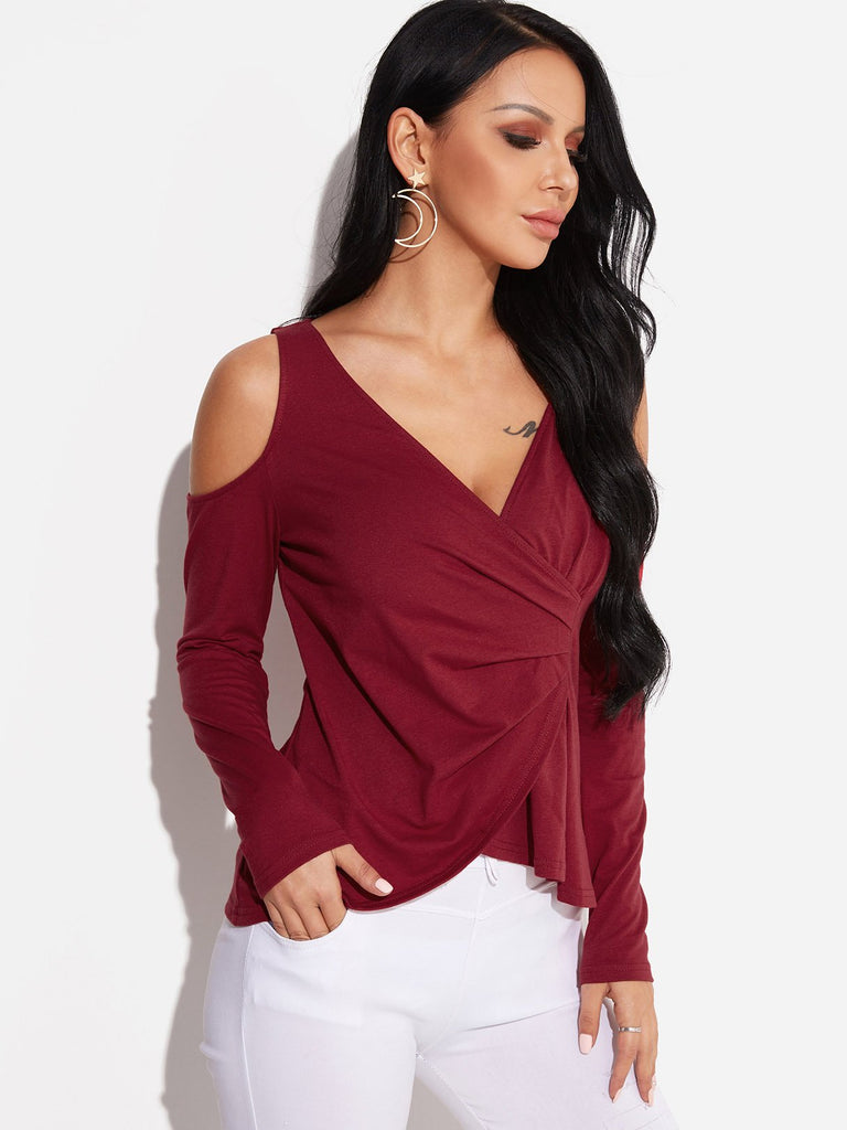 Ladies Long Sleeve Blouses