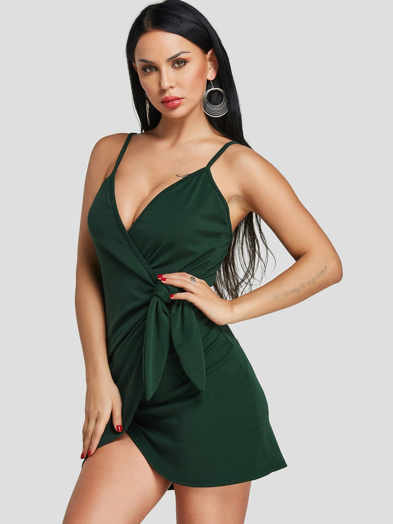 Ladies Sleeveless Mini Dresses