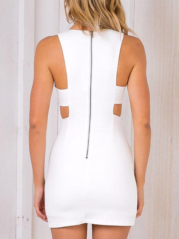 Womens White Mini Dresses