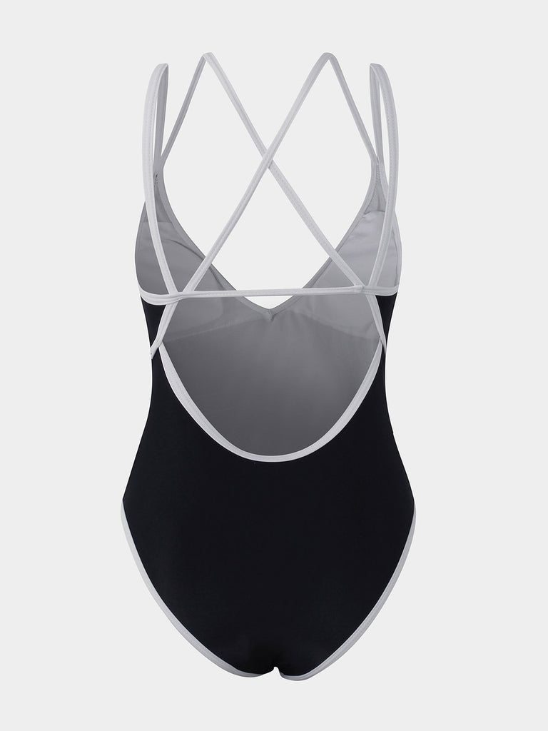 Womens Black One-Pieces