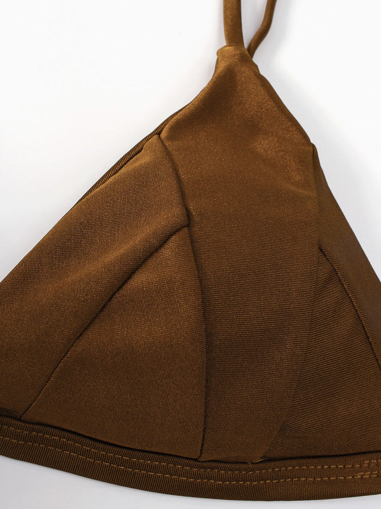 Ladies Brown Bikinis