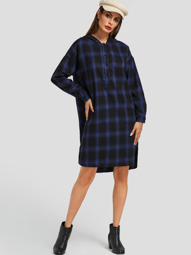 Womens Long Sleeve Shirt Dresses