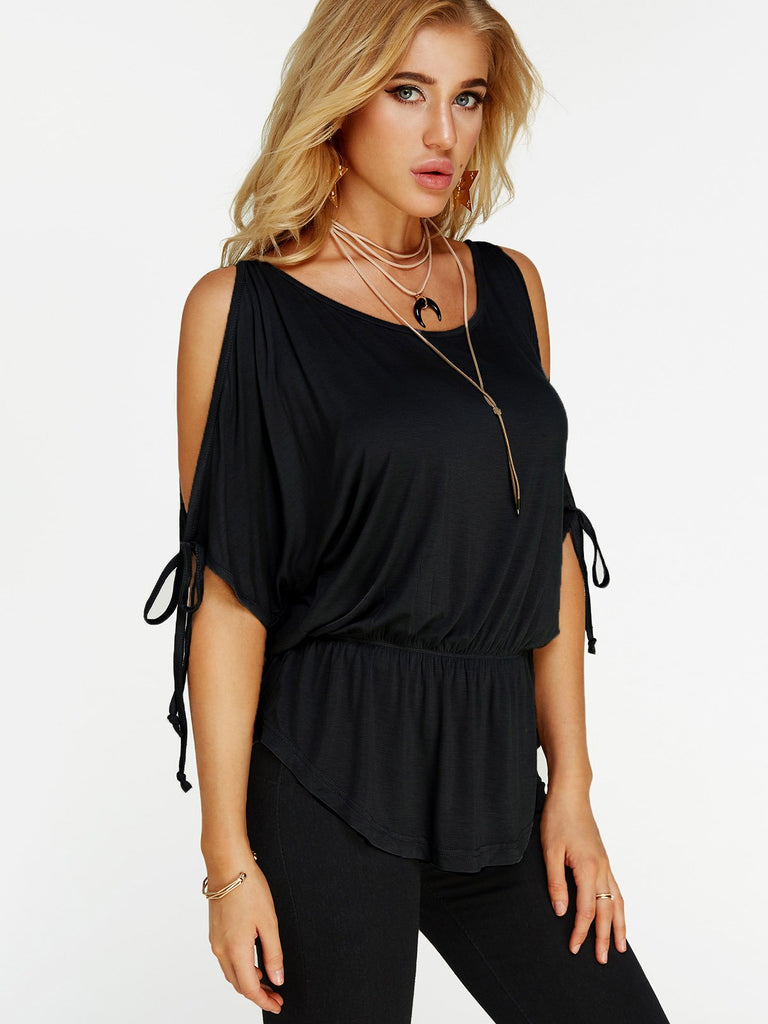 Ladies Black T-Shirts