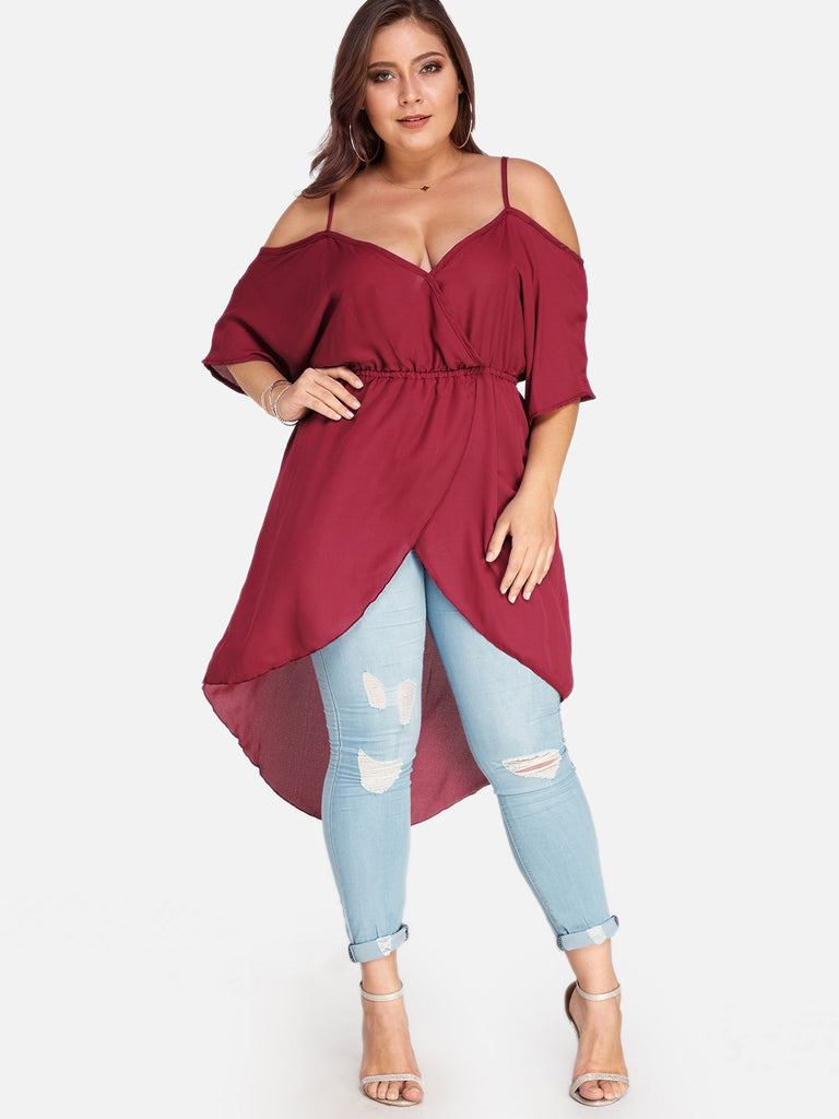 Plus Size Womens Dress Tops