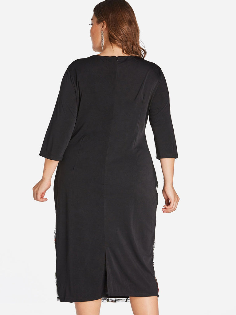 Womens Black Plus Size Dresses