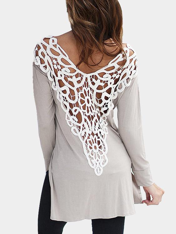 Womens Grey T-Shirts