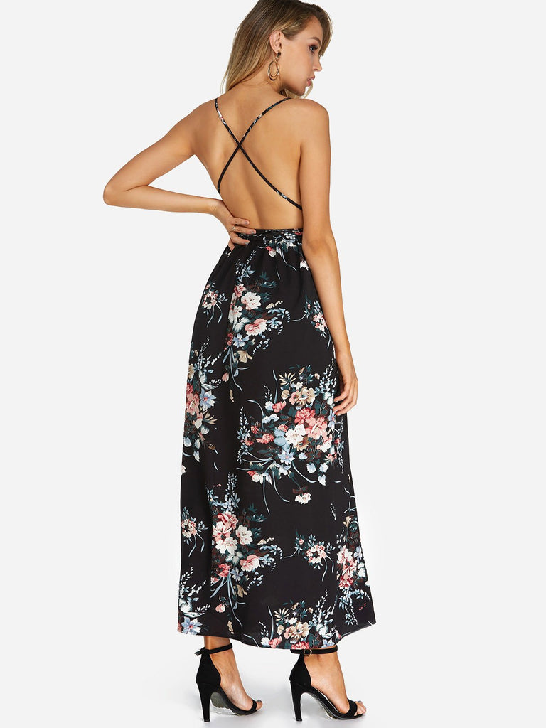 Womens Black Maxi Dresses