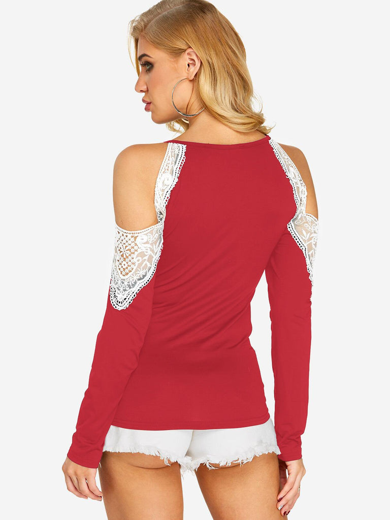 Womens Red T-Shirts