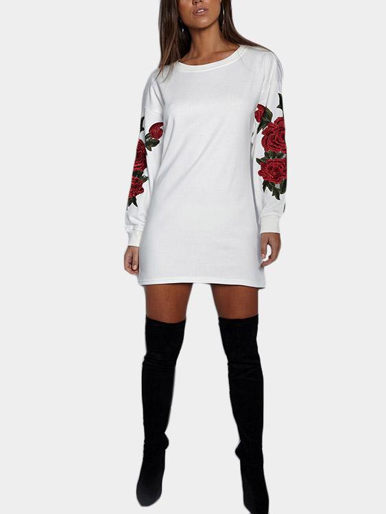 Womens White Shirt Dresses