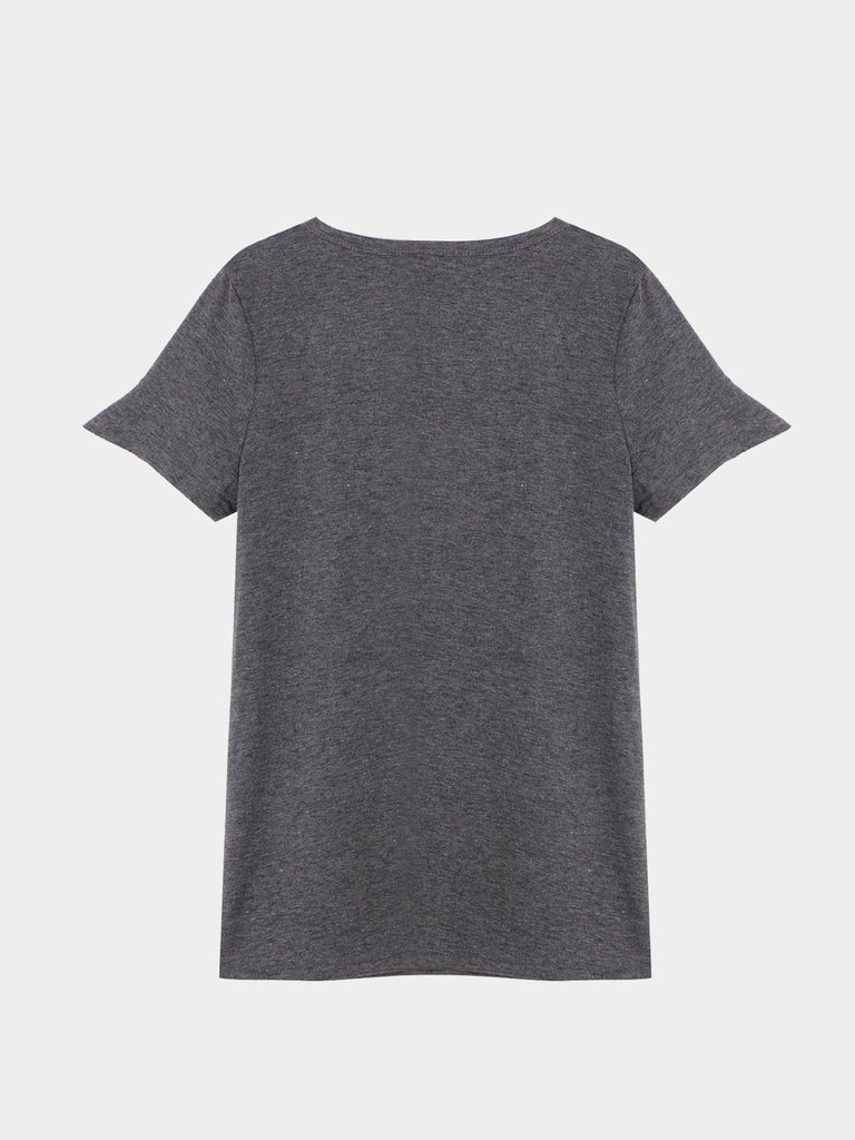Womens Grey T-Shirts