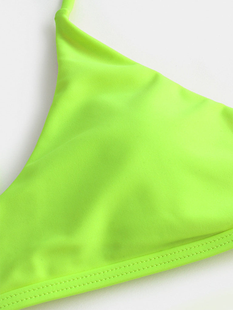 Ladies Green Bikinis