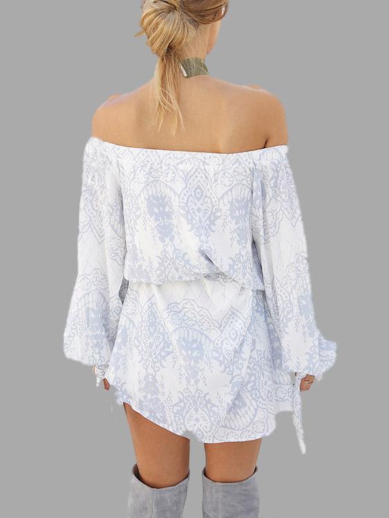Womens Multi Off The Shoulder Dresses