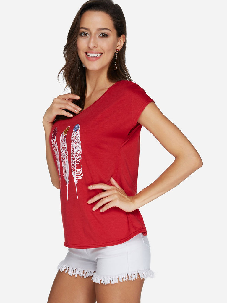 Womens White T-Shirts
