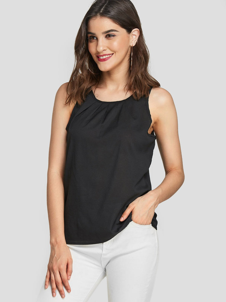 Ladies Black Camis