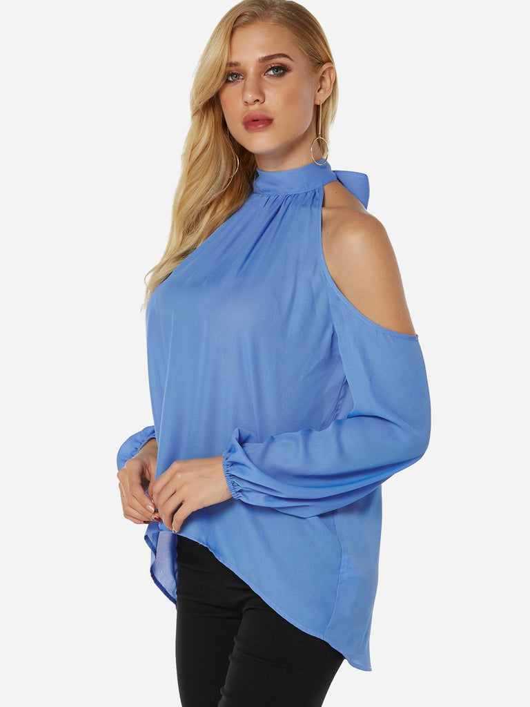 Ladies Blue Blouses