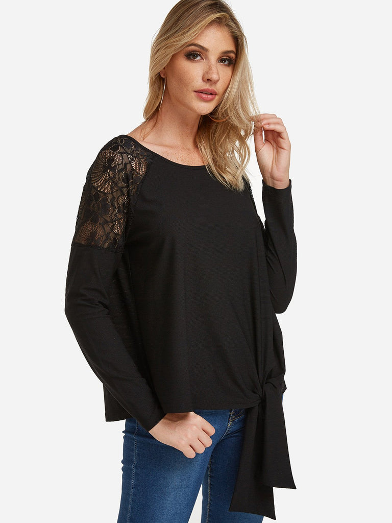 Ladies Black T-Shirts