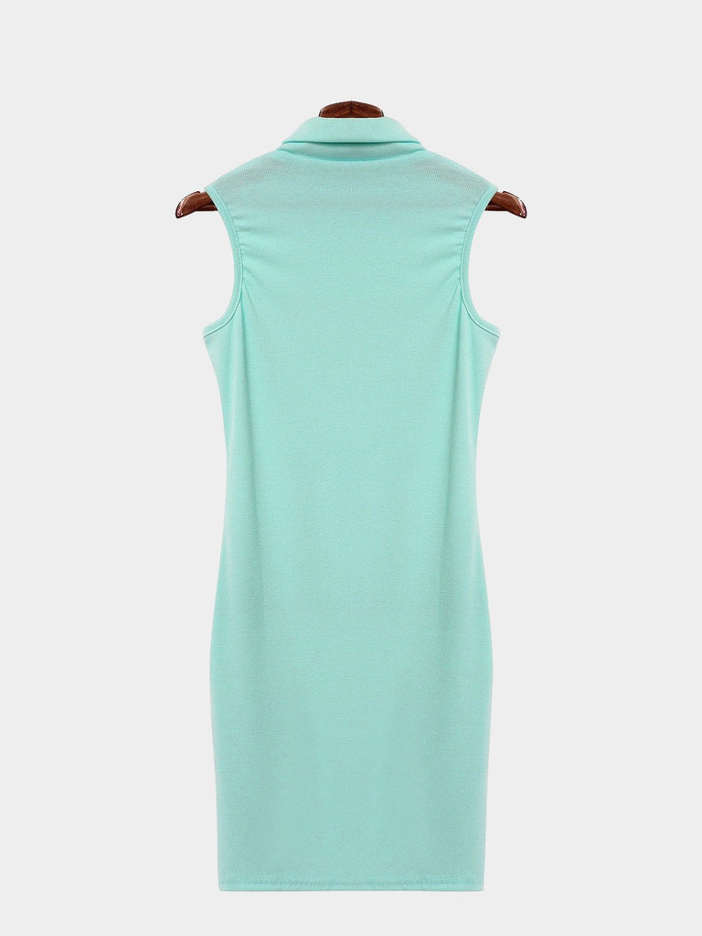 Sleeveless Green Dresses