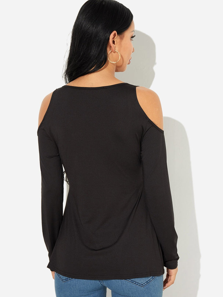 Ladies Dark Blue T-Shirts