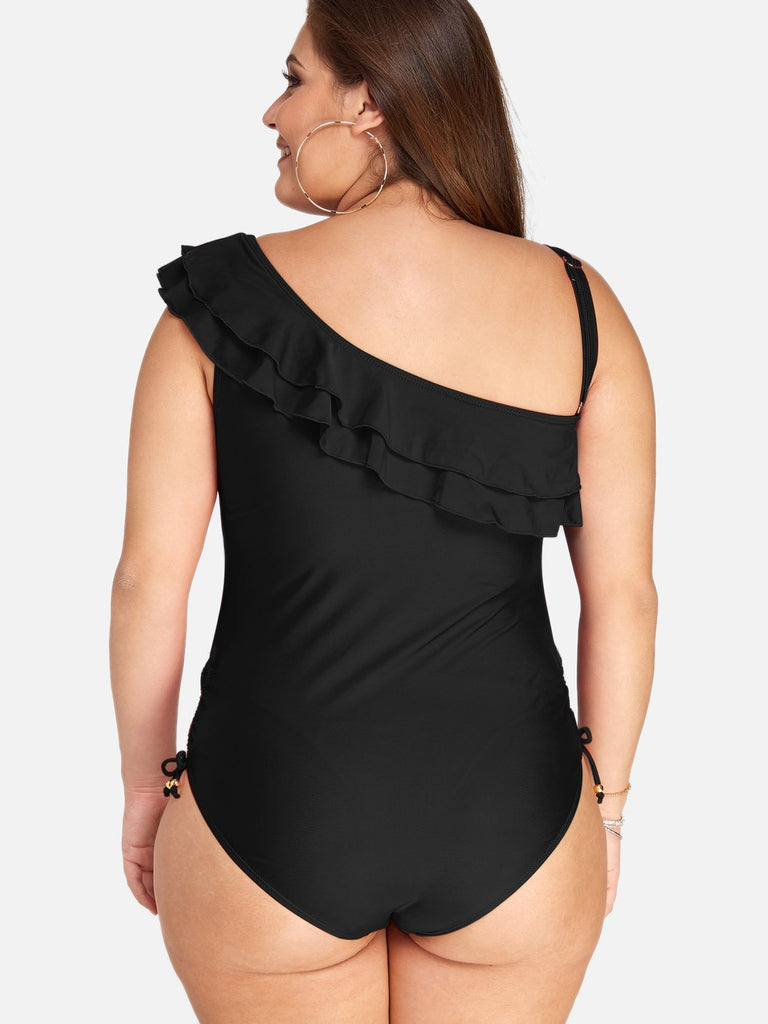 Green Plus Size Swimwear