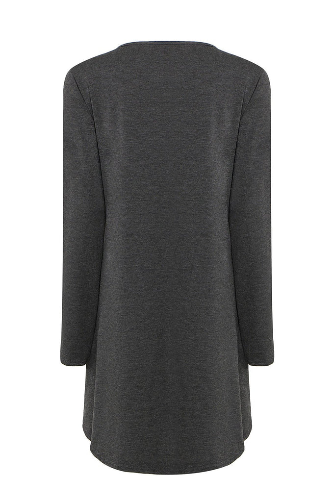 Womens Grey Casual Dresses