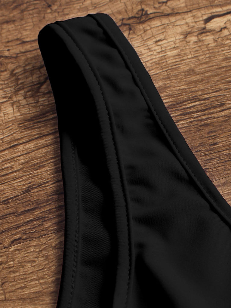 Ladies Black One-Pieces
