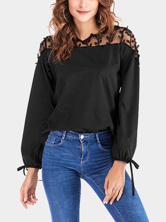 Ladies Long Sleeve Blouses