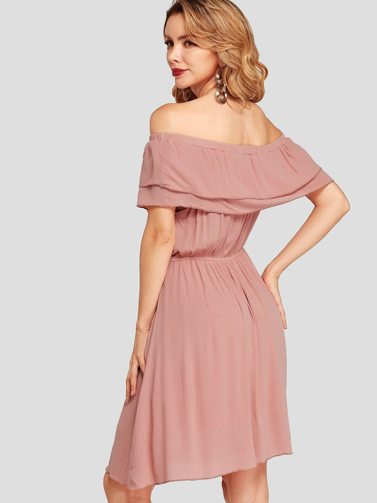 Ladies Short Sleeve Dresses