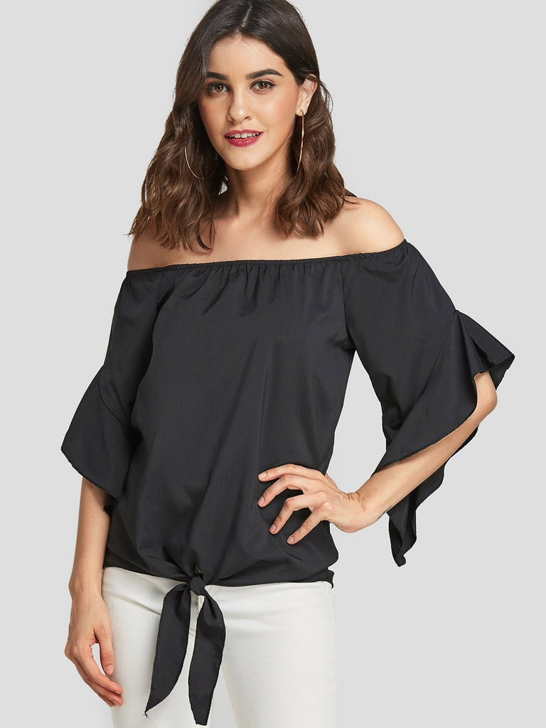 Ladies Black Blouses