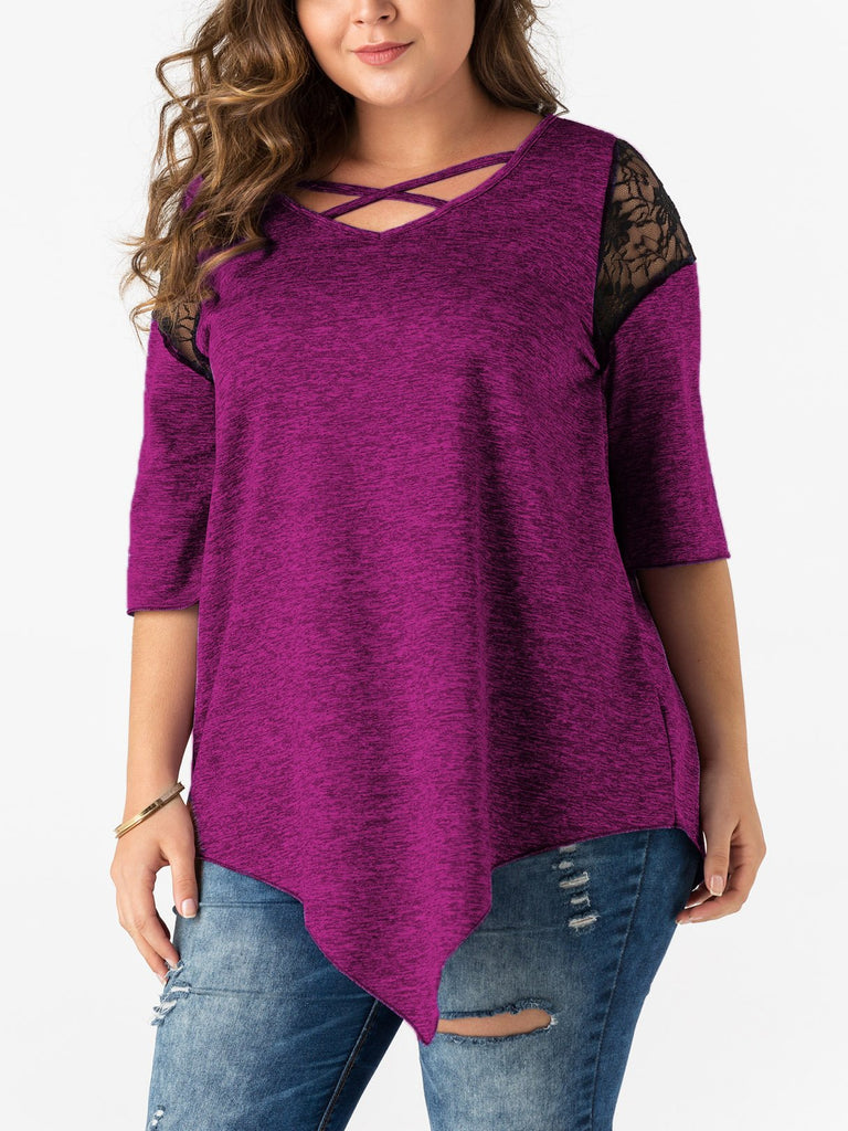 Ladies Plus Size Shirts Blouses