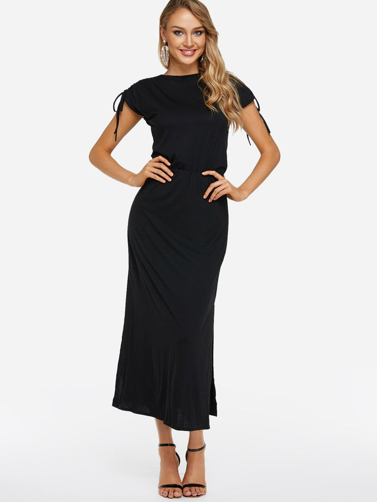 Womens Sleeveless Maxi Dress