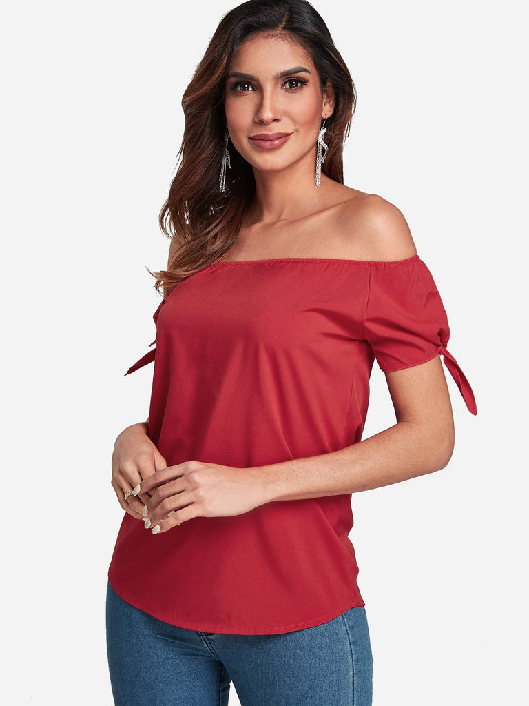 Ladies Short Sleeve Top