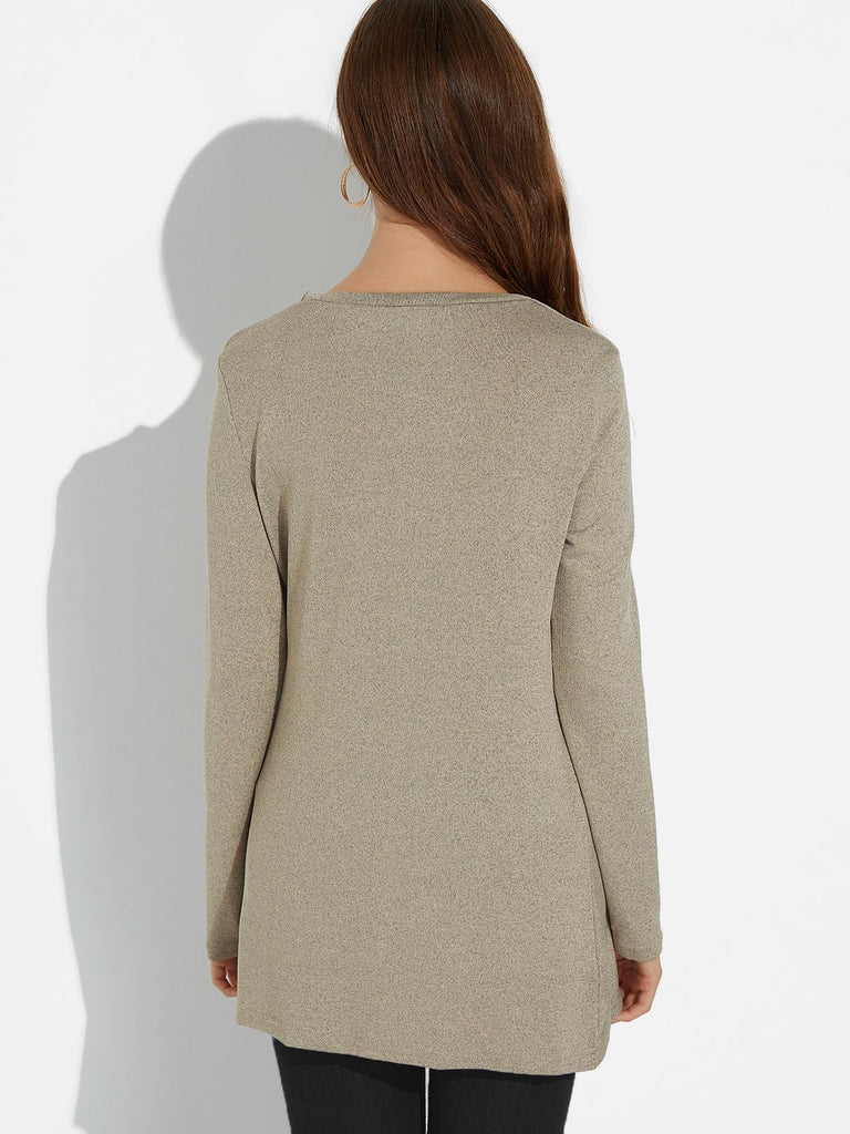 Womens Taupe T-Shirts