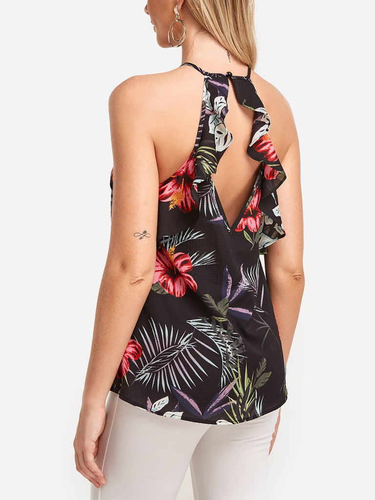 Womens Floral Camis