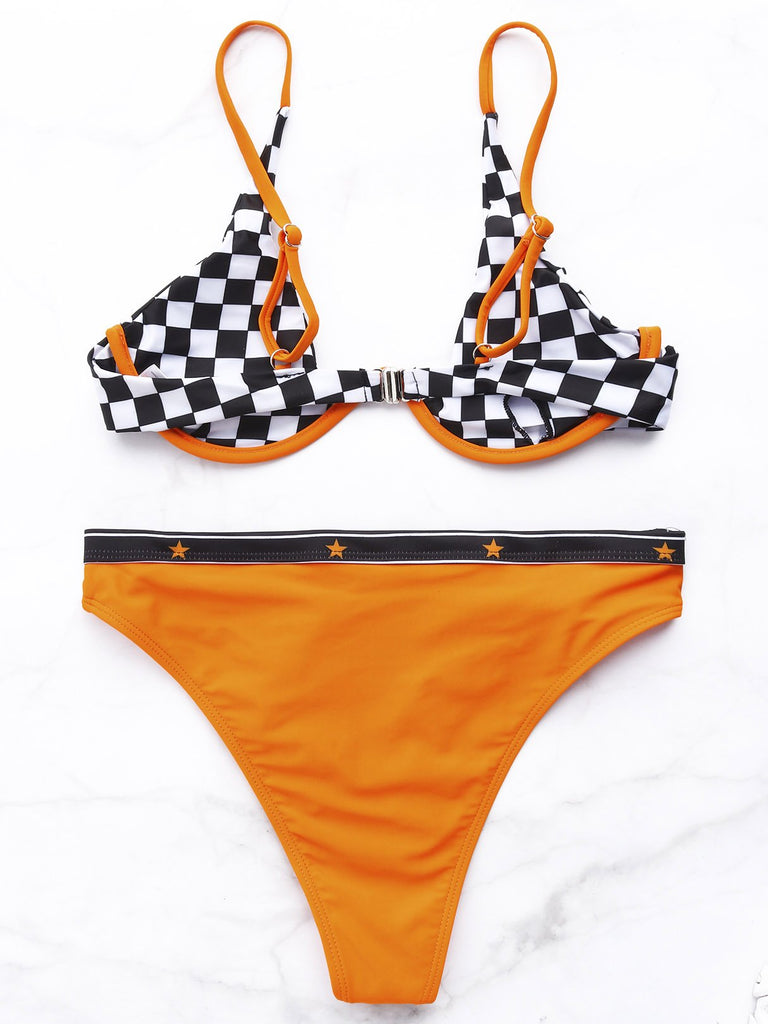 Womens Sleeveless Bikini Suits