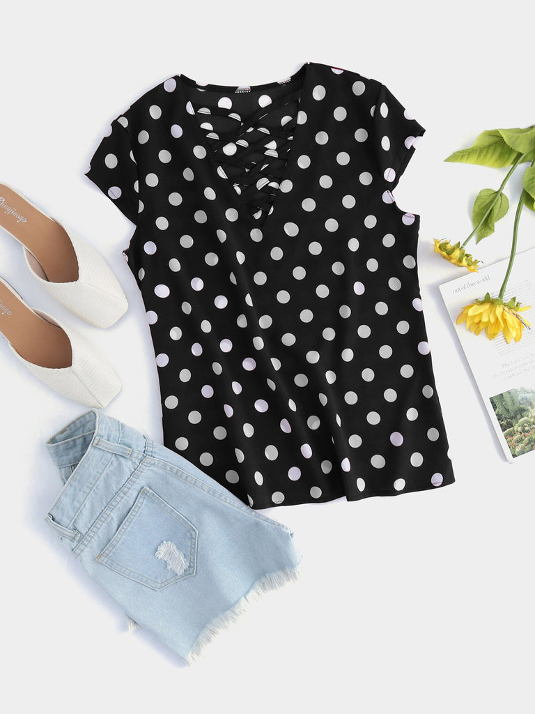Womens Black T-Shirts