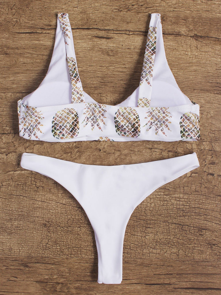 Womens White Bikinis